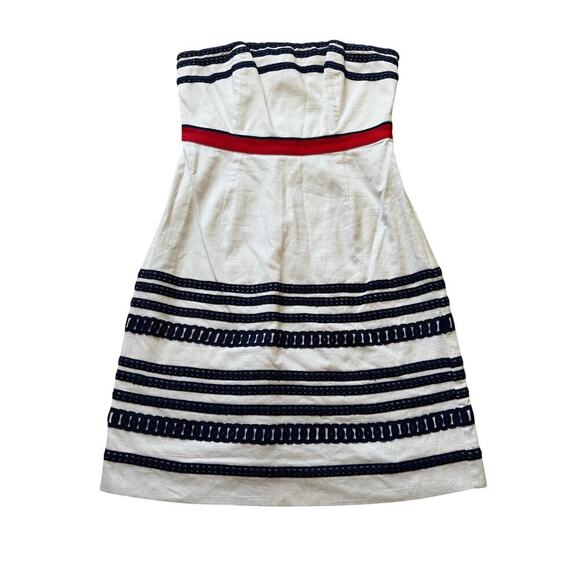Vineyard Vines Dress, size 8, Strapless, patriotic & summery! Red, white & blue - Picture 1 of 12